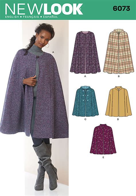 hooded cape sewing pattern